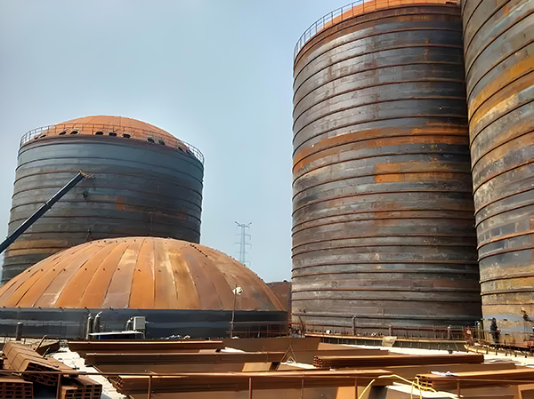 咸安焦粉钢板仓